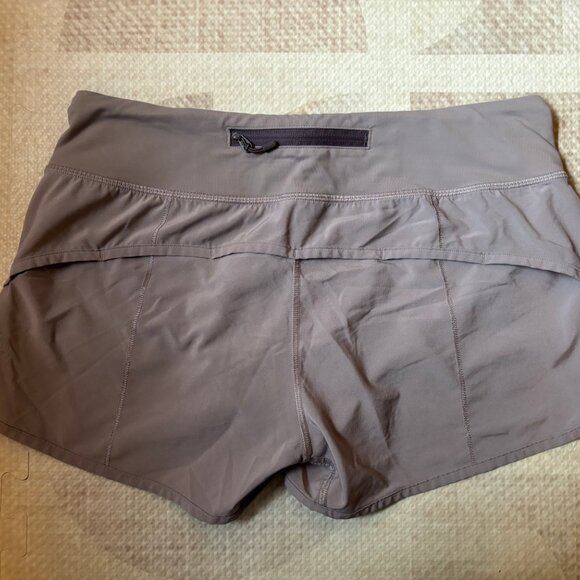 Lululemon Speed Shorts (Size 6) Mauve - Vintage - EUC - Picture 2 of 4